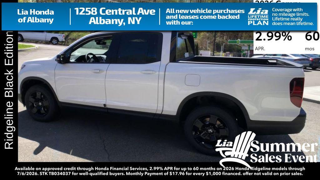 new 2026 Honda Ridgeline car, priced at $49,345