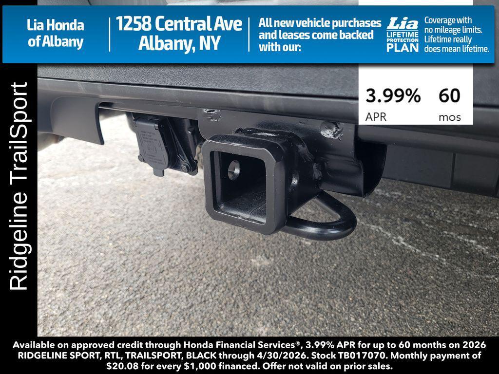 new 2026 Honda Ridgeline car, priced at $48,165