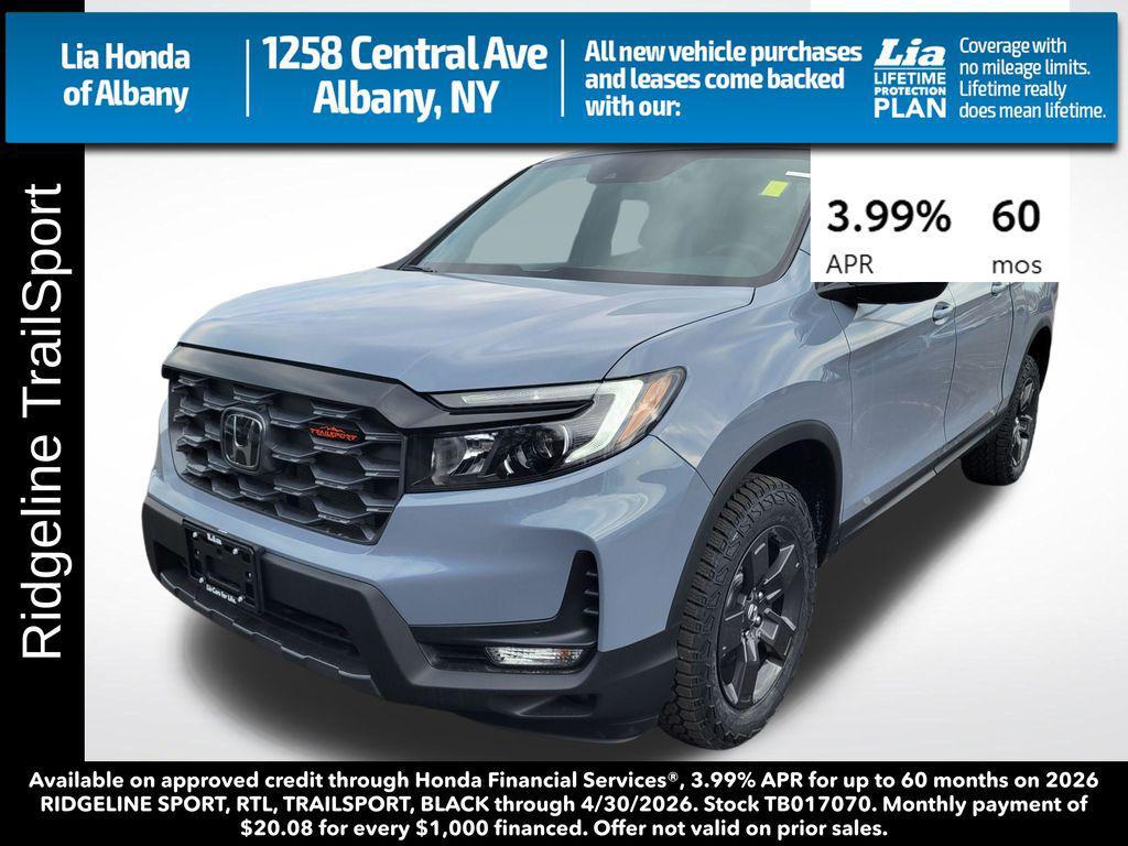 new 2026 Honda Ridgeline car, priced at $48,165
