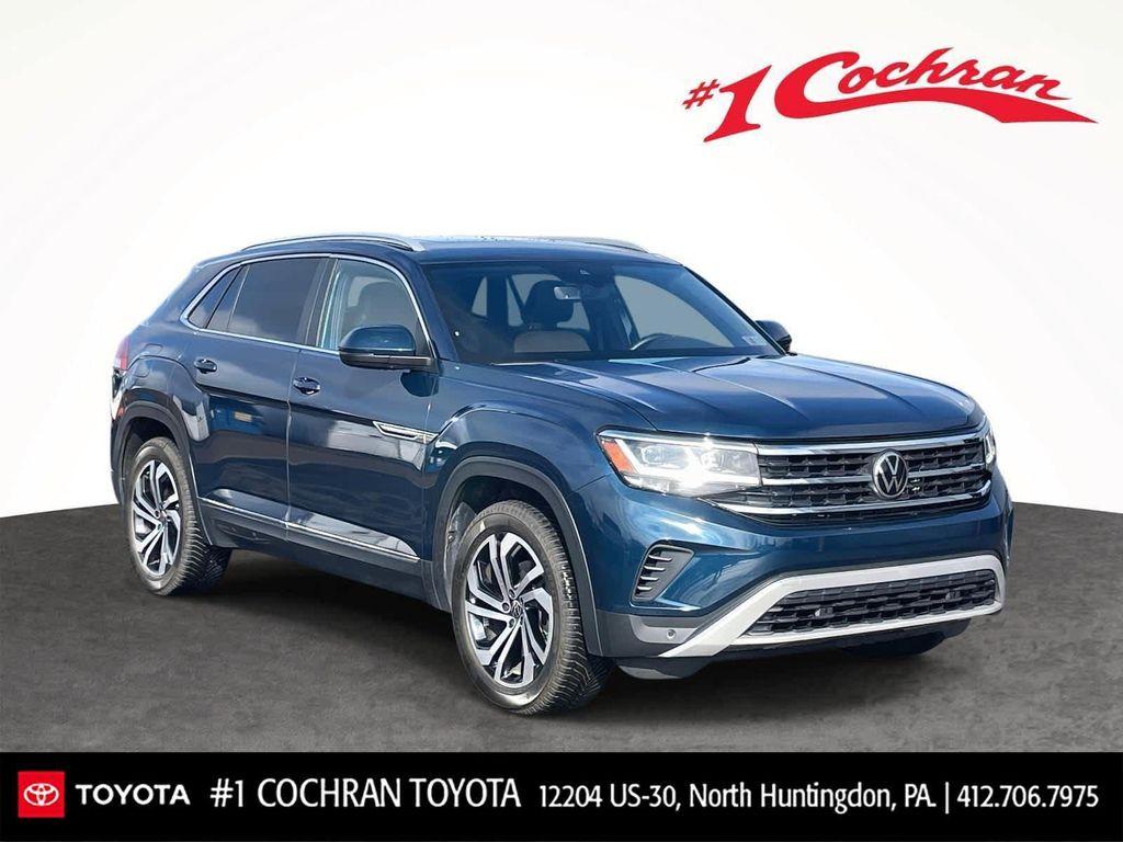 used 2022 Volkswagen Atlas Cross Sport car, priced at $22,842
