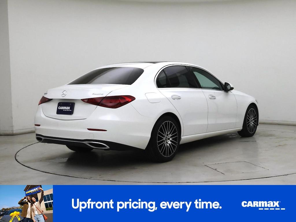 used 2023 Mercedes-Benz C-Class car, priced at $33,998