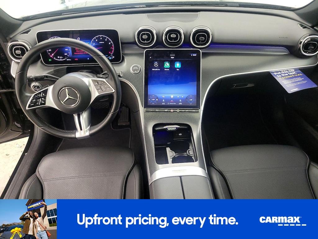 used 2024 Mercedes-Benz C-Class car, priced at $33,998