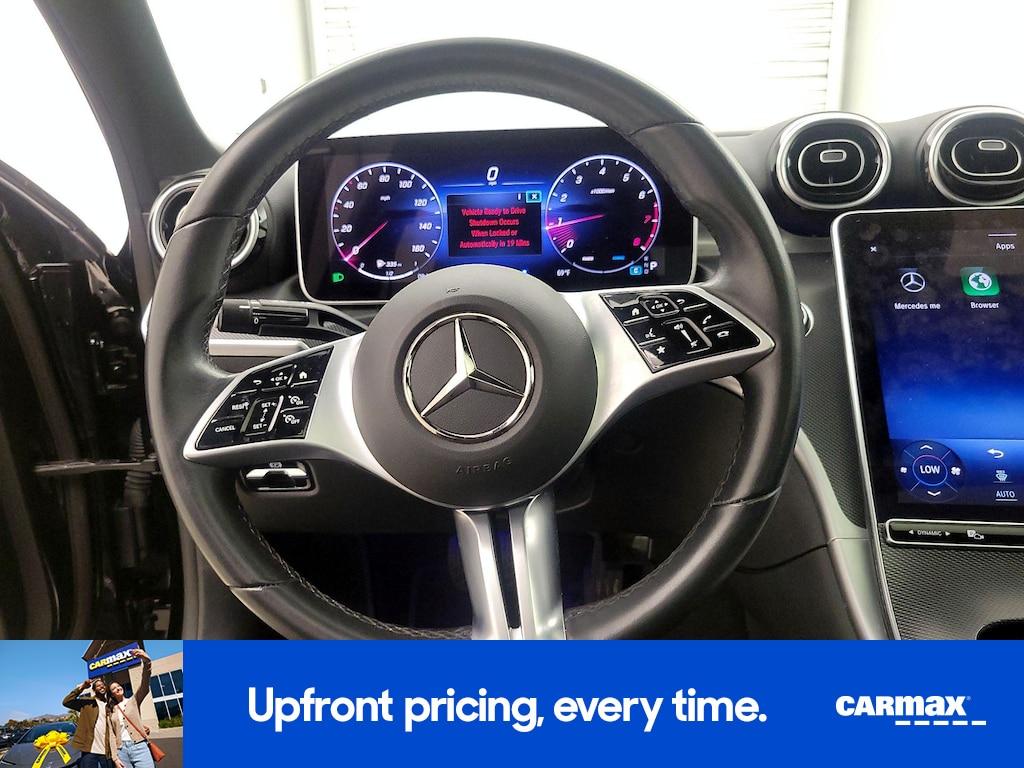 used 2024 Mercedes-Benz C-Class car, priced at $33,998