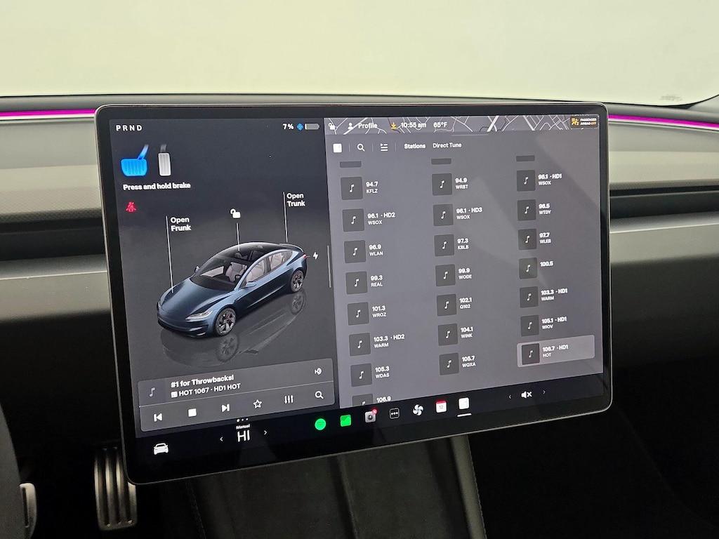 used 2024 Tesla Model 3 car, priced at $43,998