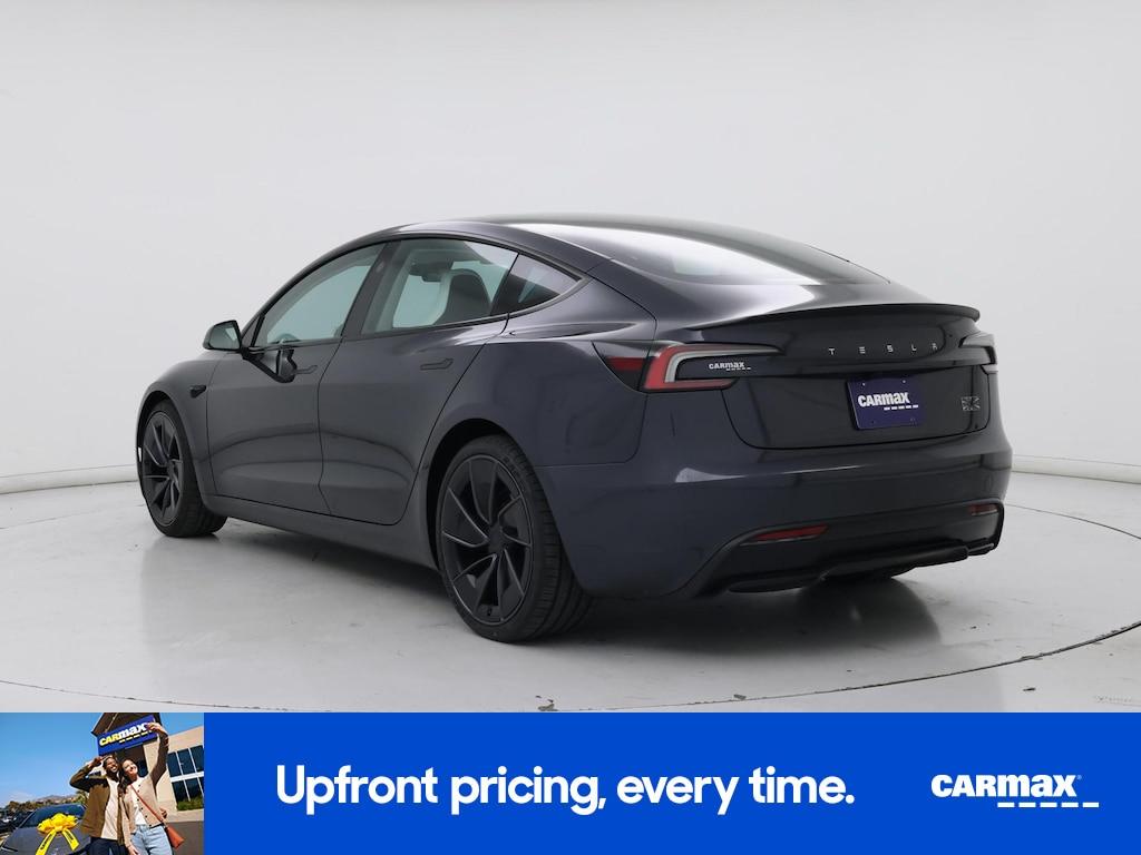 used 2024 Tesla Model 3 car, priced at $43,998