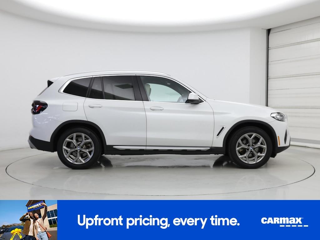 used 2022 BMW X3 car, priced at $27,998