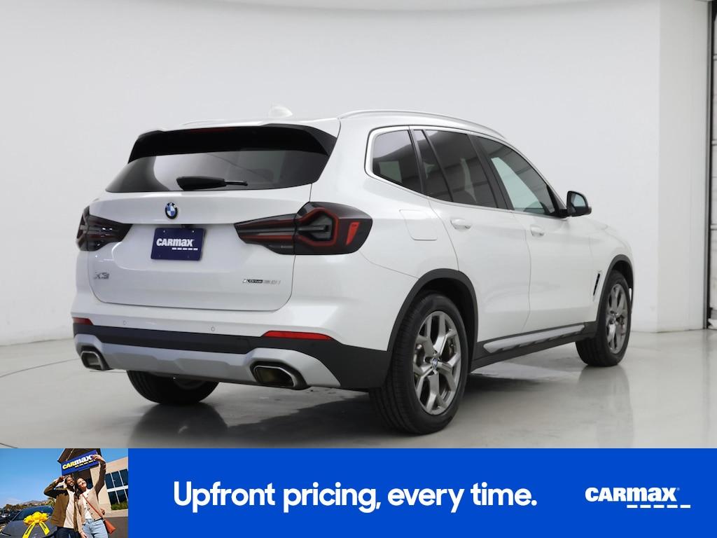 used 2022 BMW X3 car, priced at $27,998