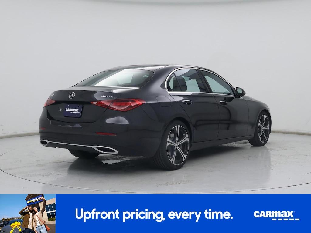used 2023 Mercedes-Benz C-Class car, priced at $34,998