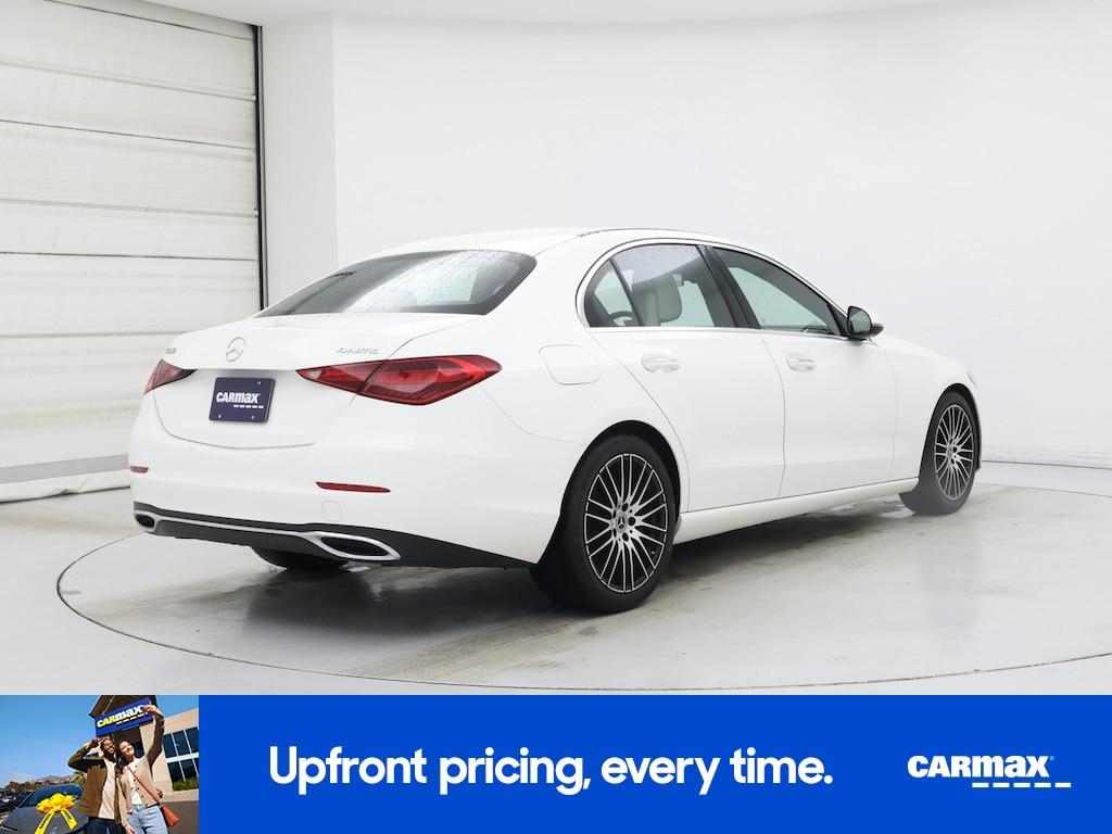 used 2022 Mercedes-Benz C-Class car, priced at $32,998