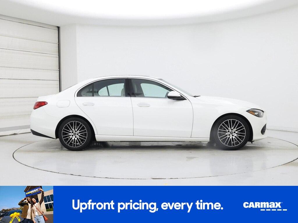 used 2022 Mercedes-Benz C-Class car, priced at $32,998