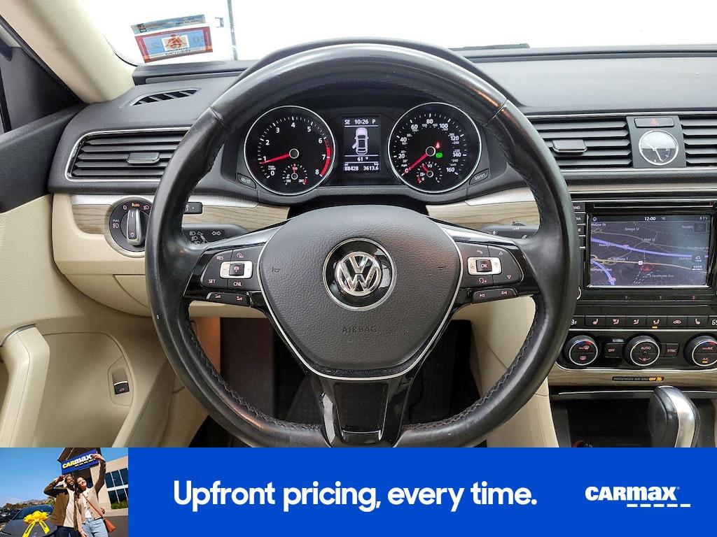 used 2016 Volkswagen Passat car, priced at $13,998