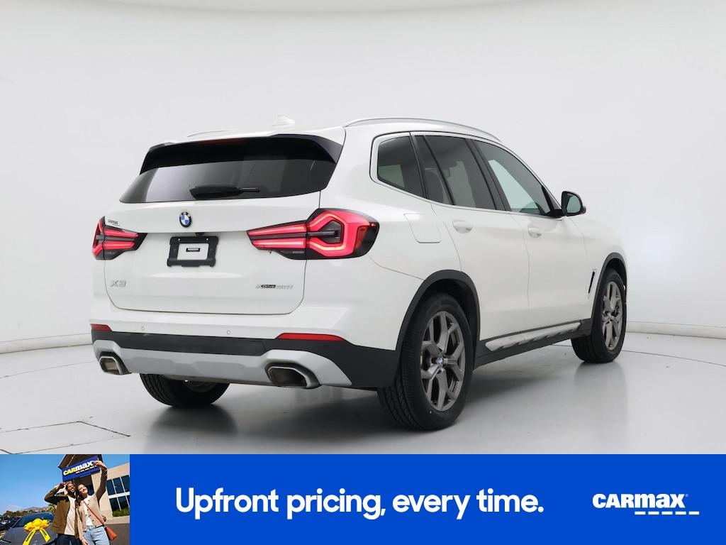 used 2022 BMW X3 car, priced at $29,998