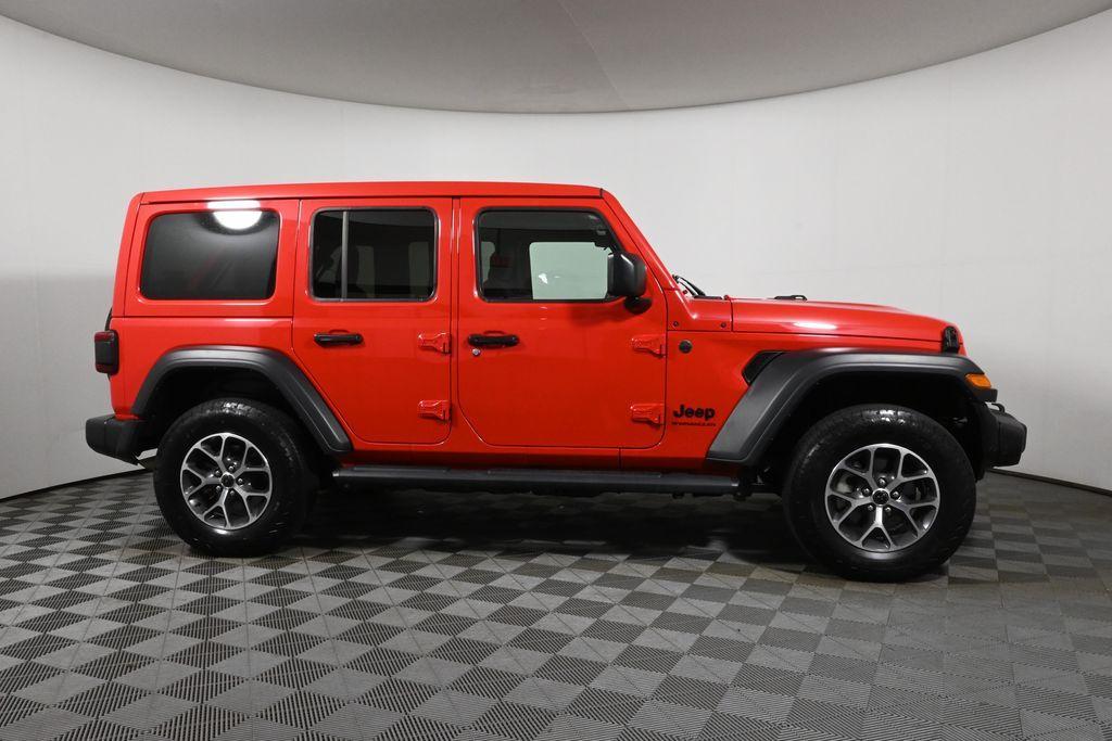 used 2024 Jeep Wrangler car, priced at $36,000
