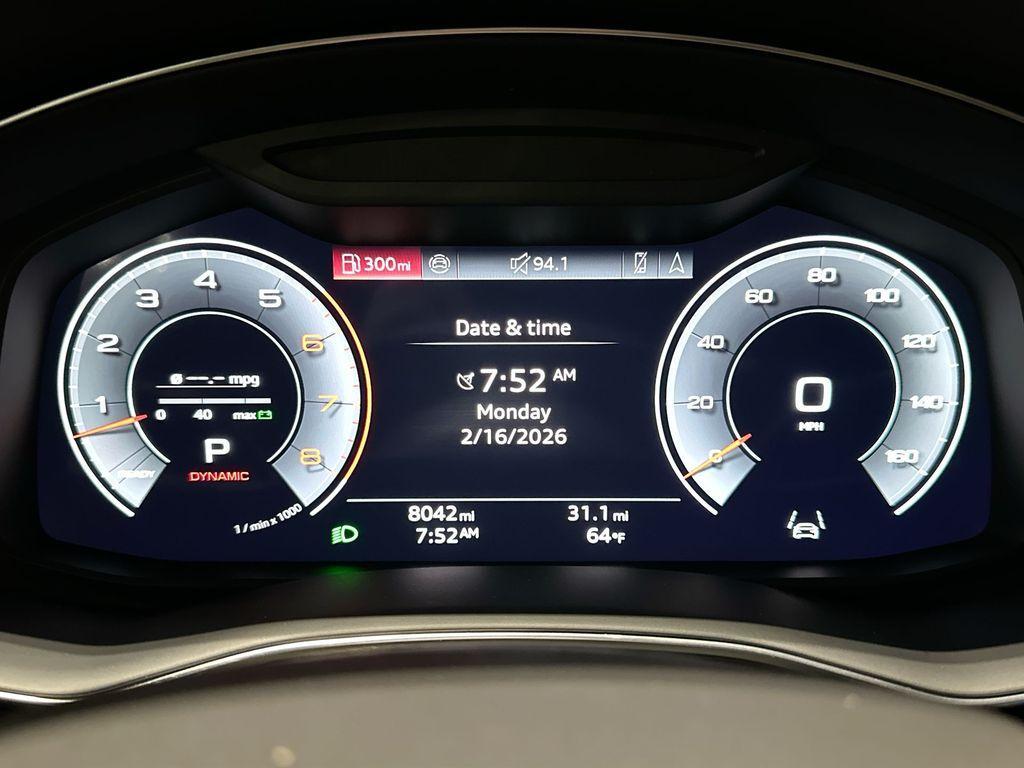 used 2025 Audi Q8 car, priced at $62,000