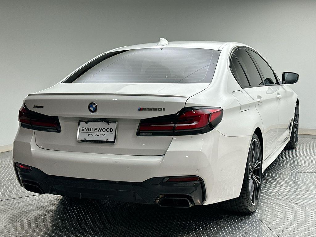 used 2023 BMW M550 car, priced at $57,000