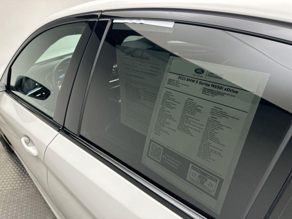 used 2023 BMW M550 car, priced at $57,000