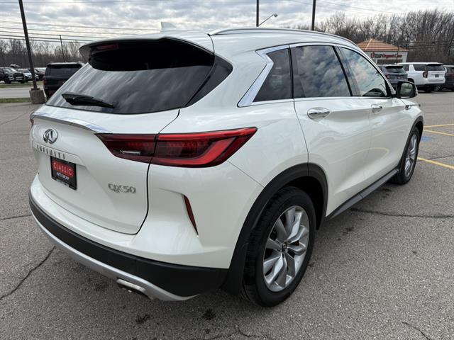 used 2022 INFINITI QX50 car, priced at $23,987