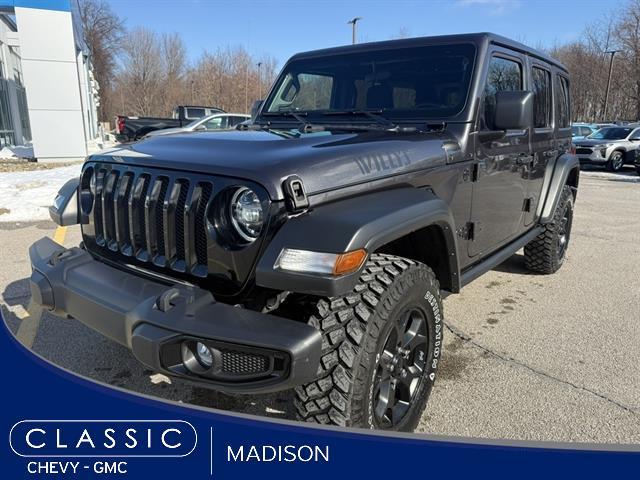 used 2021 Jeep Wrangler Unlimited car, priced at $29,995