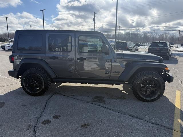 used 2021 Jeep Wrangler Unlimited car, priced at $29,995