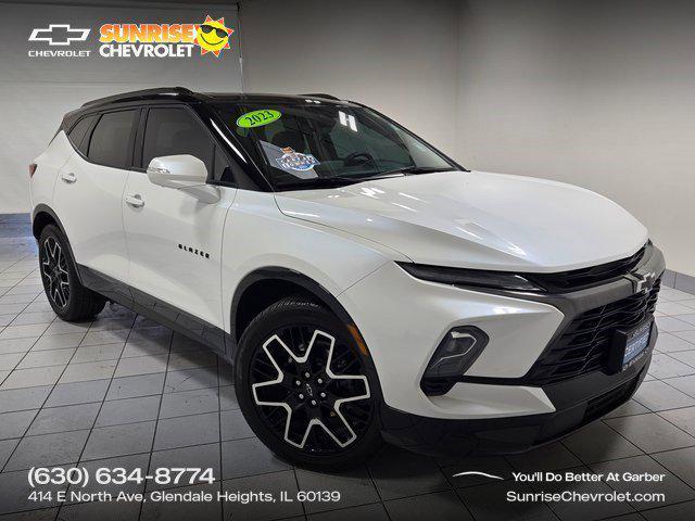 used 2023 Chevrolet Blazer car, priced at $33,986