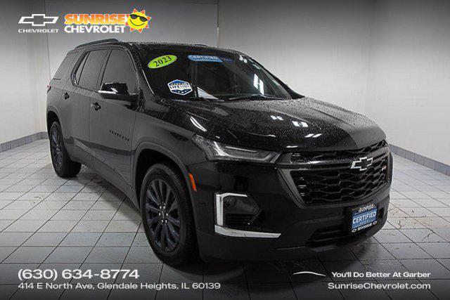 used 2023 Chevrolet Traverse car, priced at $34,886