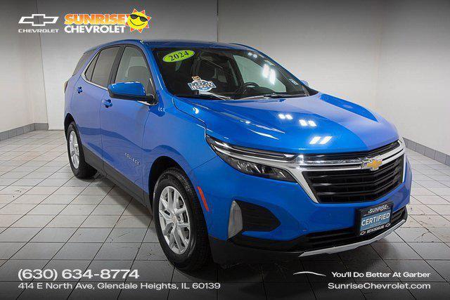 used 2024 Chevrolet Equinox car, priced at $23,786