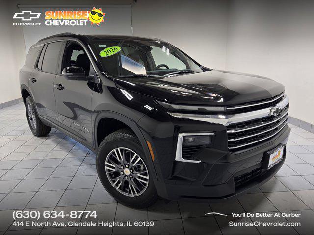 new 2026 Chevrolet Traverse car, priced at $38,971