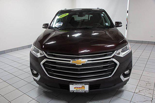 2020 Black Cherry Metallic Chevrolet Traverse