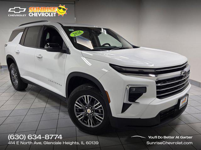 new 2026 Chevrolet Traverse car, priced at $38,971