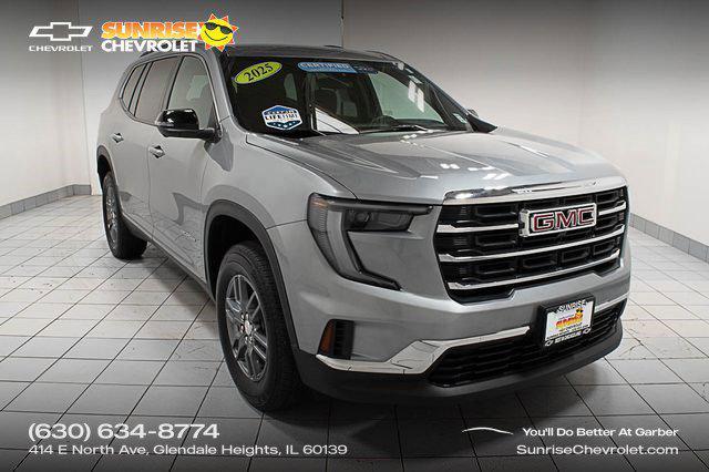 used 2025 GMC Acadia car, priced at $35,864