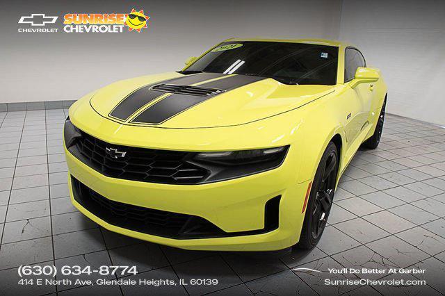 used 2021 Chevrolet Camaro car, priced at $39,264