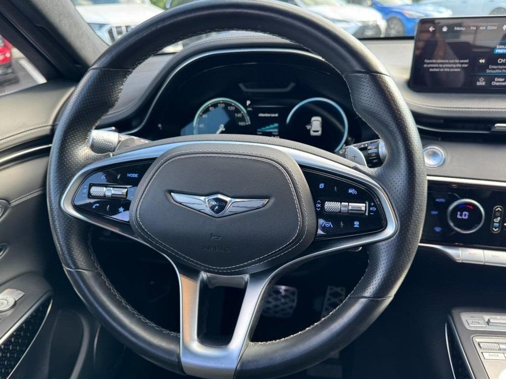 used 2022 Genesis GV70 car, priced at $30,995