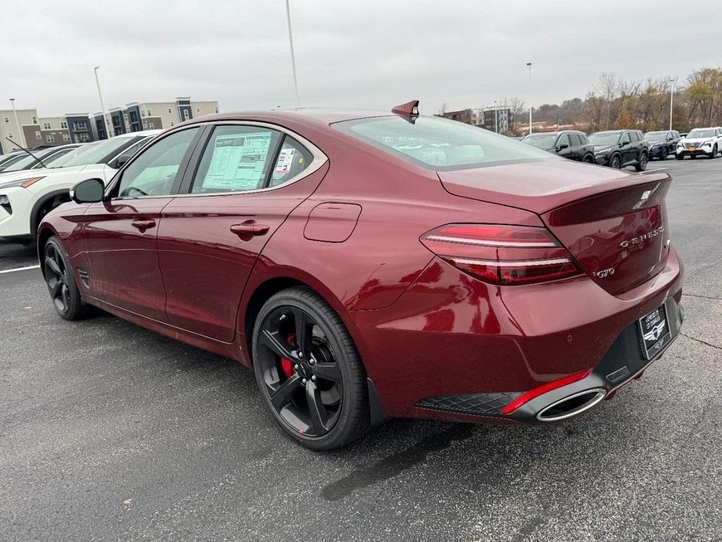 new 2026 Genesis G70 car, priced at $57,095