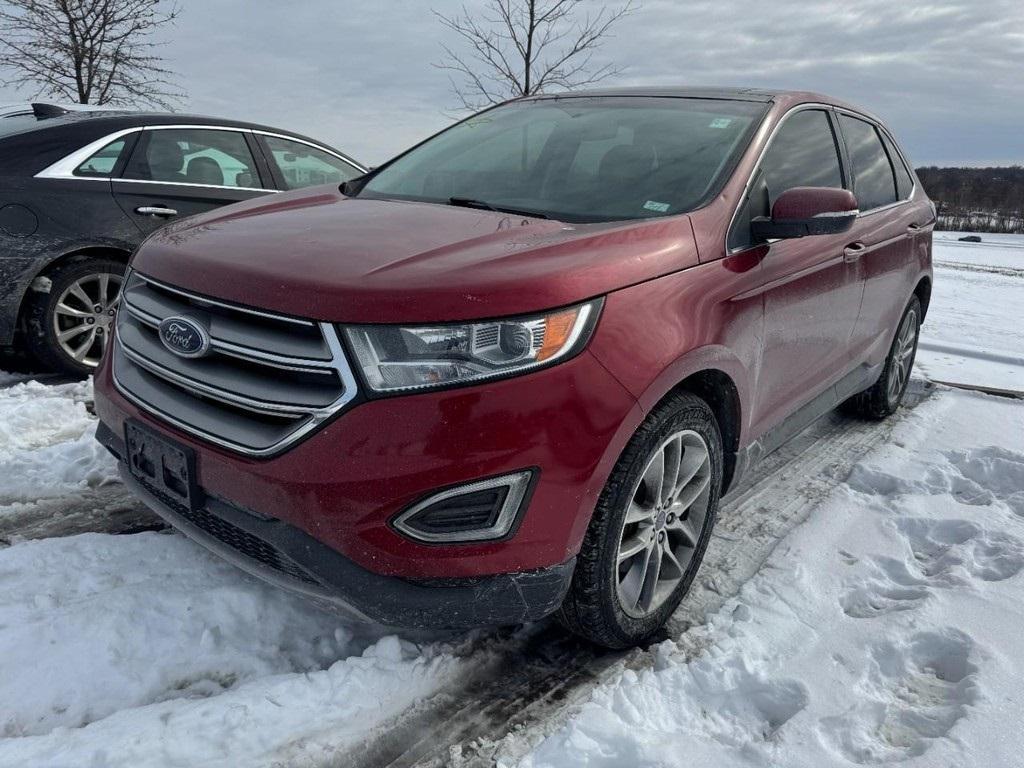 used 2017 Ford Edge car, priced at $12,877