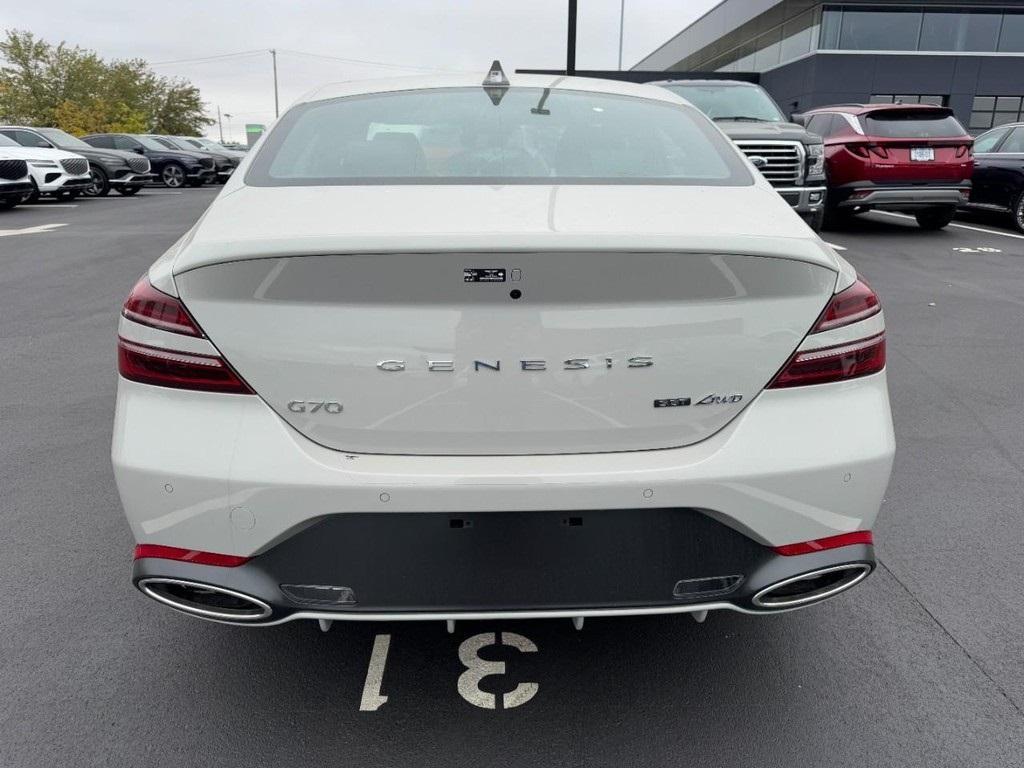 new 2026 Genesis G70 car, priced at $56,385