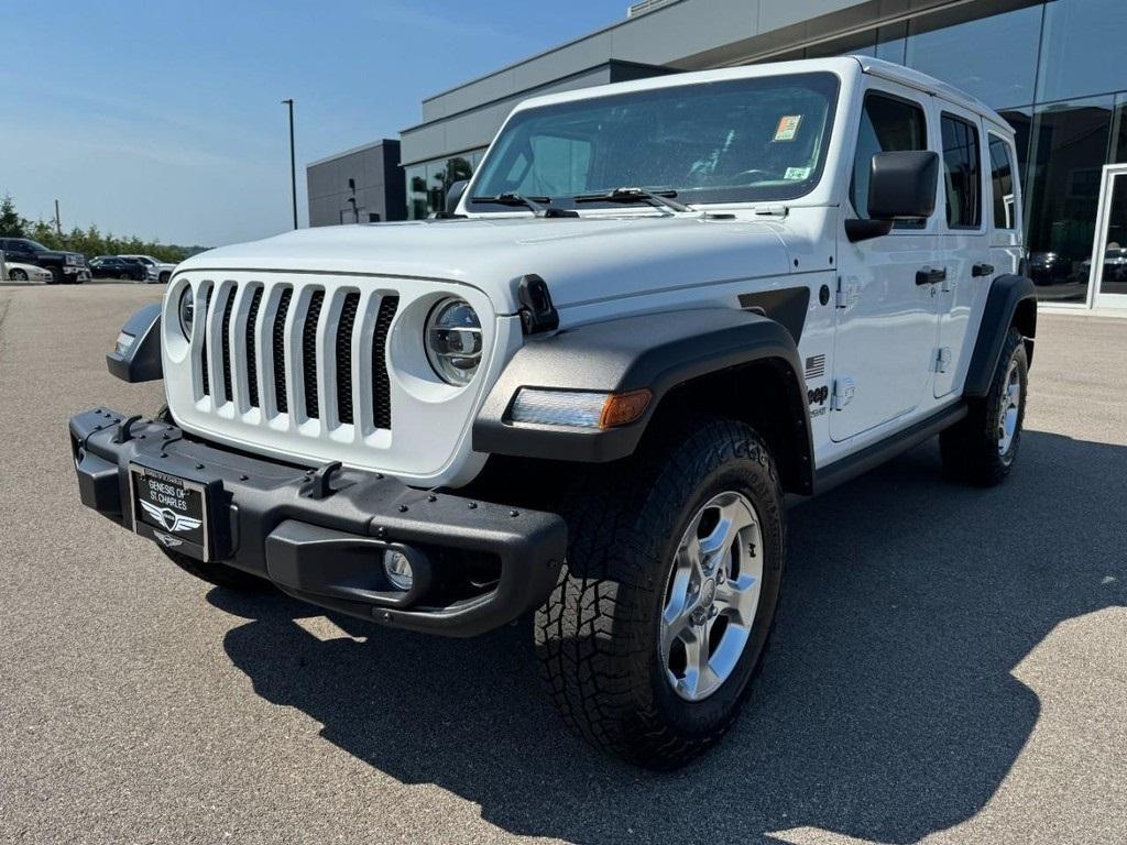 used 2021 Jeep Wrangler Unlimited car, priced at $24,995