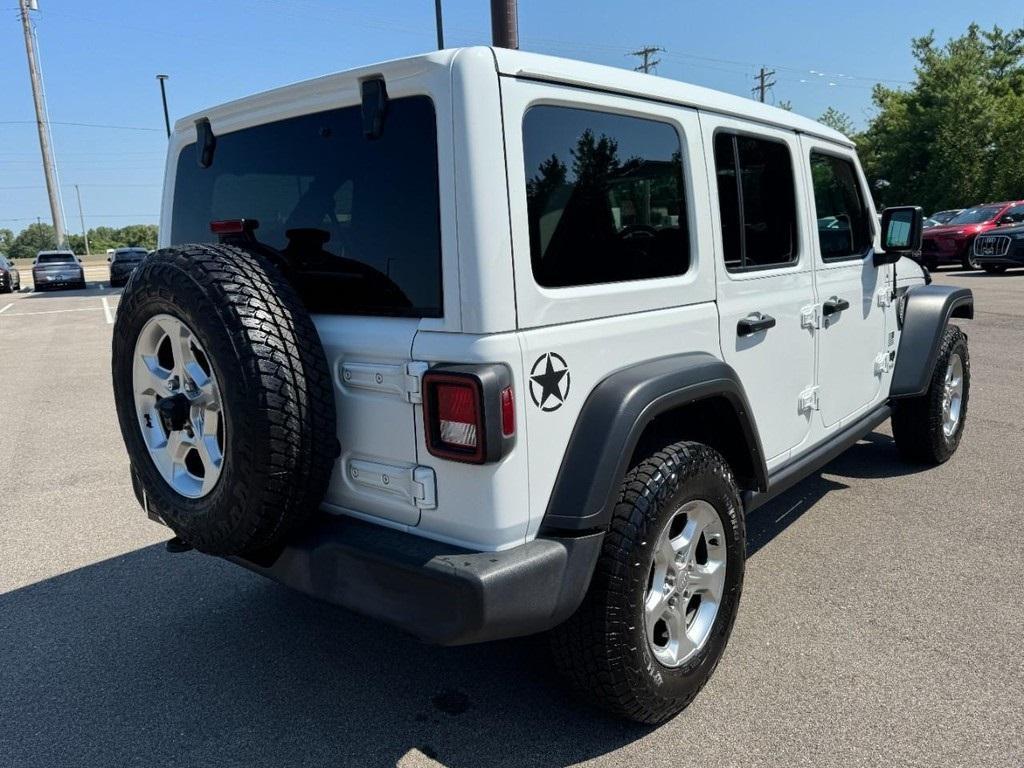 used 2021 Jeep Wrangler Unlimited car, priced at $24,995