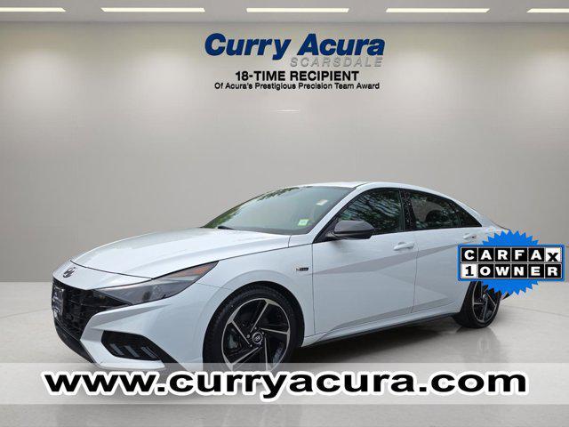 used 2022 Hyundai Elantra car, priced at $20,097