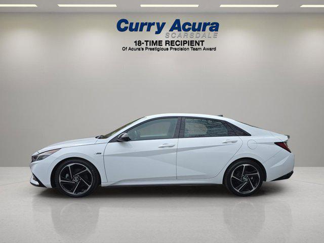 used 2022 Hyundai Elantra car, priced at $20,097
