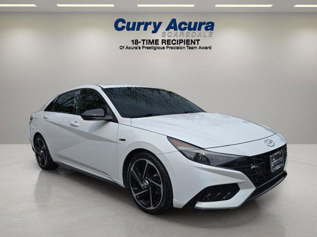 used 2022 Hyundai Elantra car, priced at $20,097