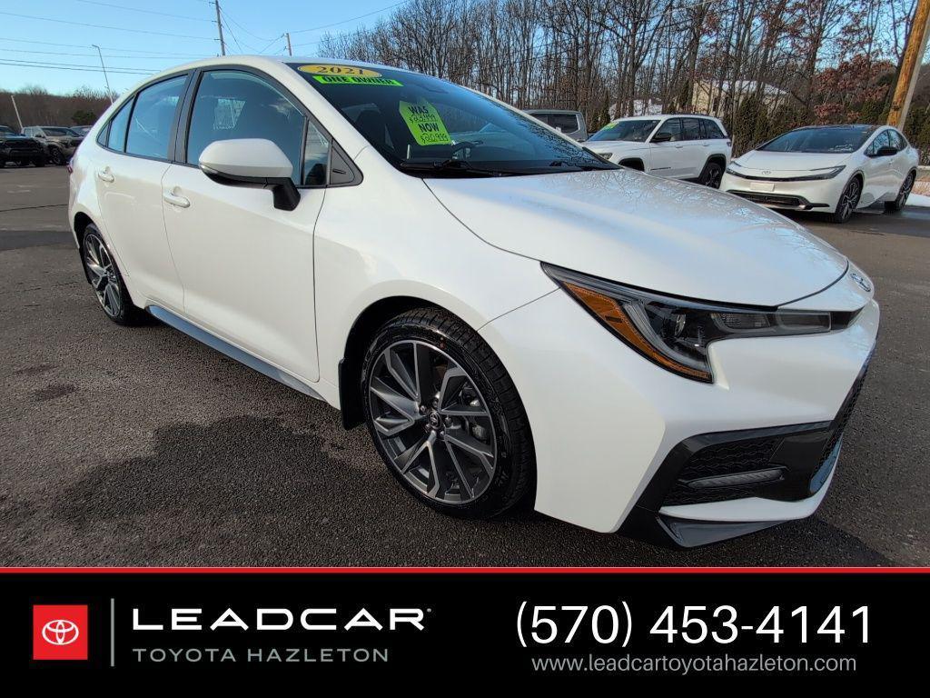 used 2021 Toyota Corolla car, priced at $20,999