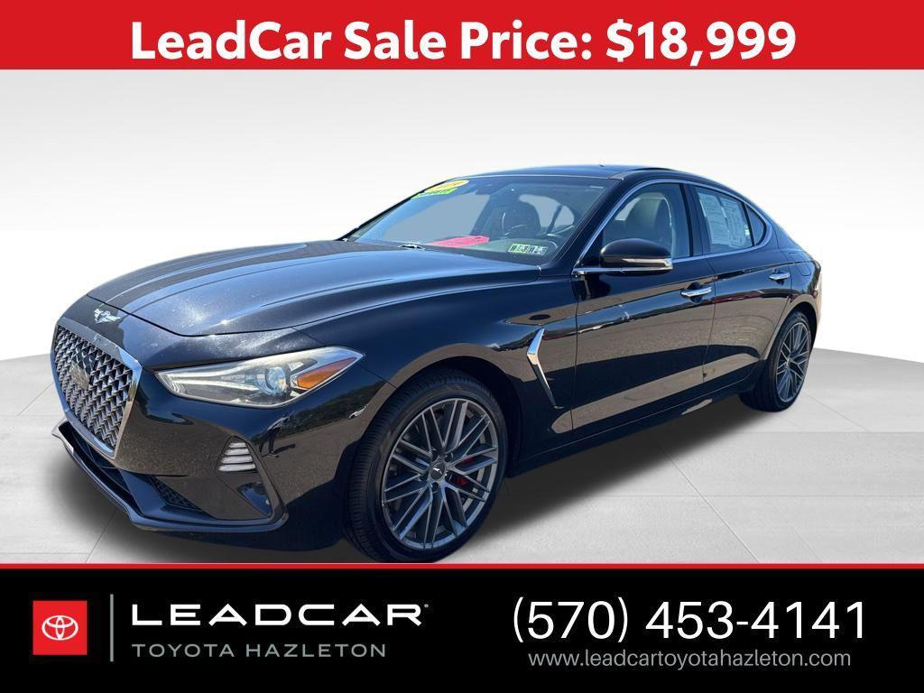 used 2019 Genesis G70 car, priced at $18,999