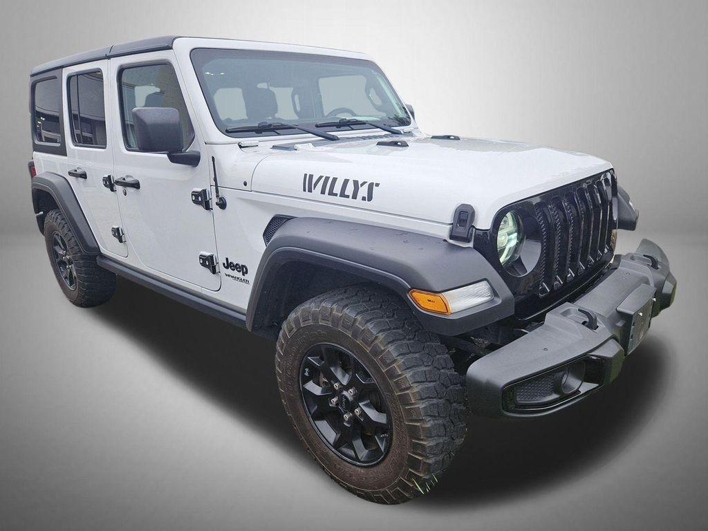 used 2021 Jeep Wrangler car, priced at $28,528