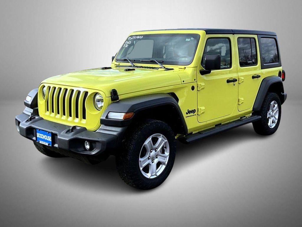 used 2023 Jeep Wrangler car, priced at $28,850