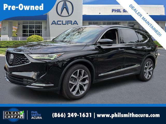 used 2024 Acura MDX car, priced at $38,706