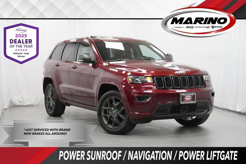 used 2021 Jeep Grand Cherokee car, priced at $19,994