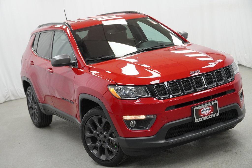 used 2021 Jeep Compass car, priced at $20,294