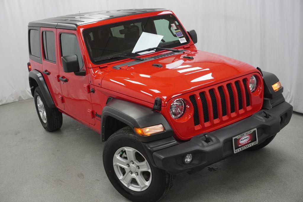 used 2022 Jeep Wrangler Unlimited car, priced at $31,994