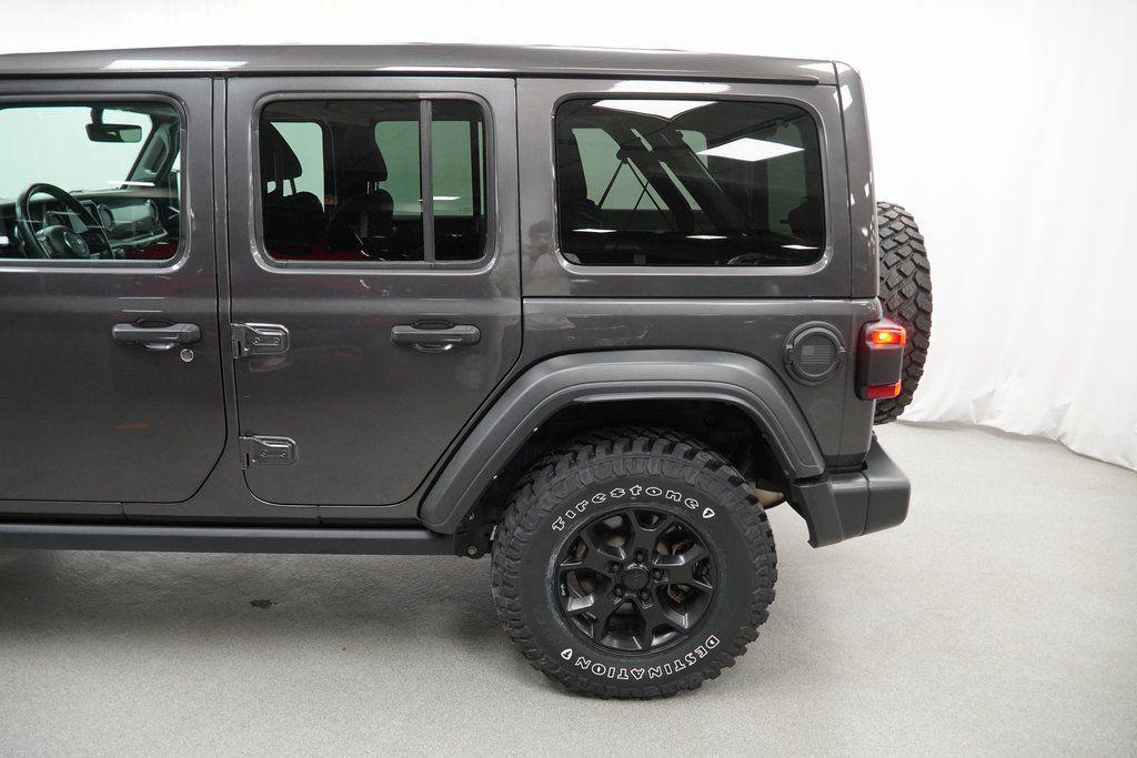 used 2021 Jeep Wrangler car, priced at $27,894