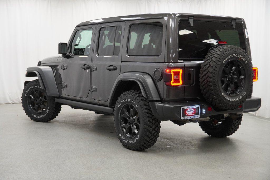 used 2021 Jeep Wrangler car, priced at $27,894